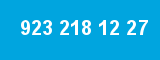 923 218 12 27